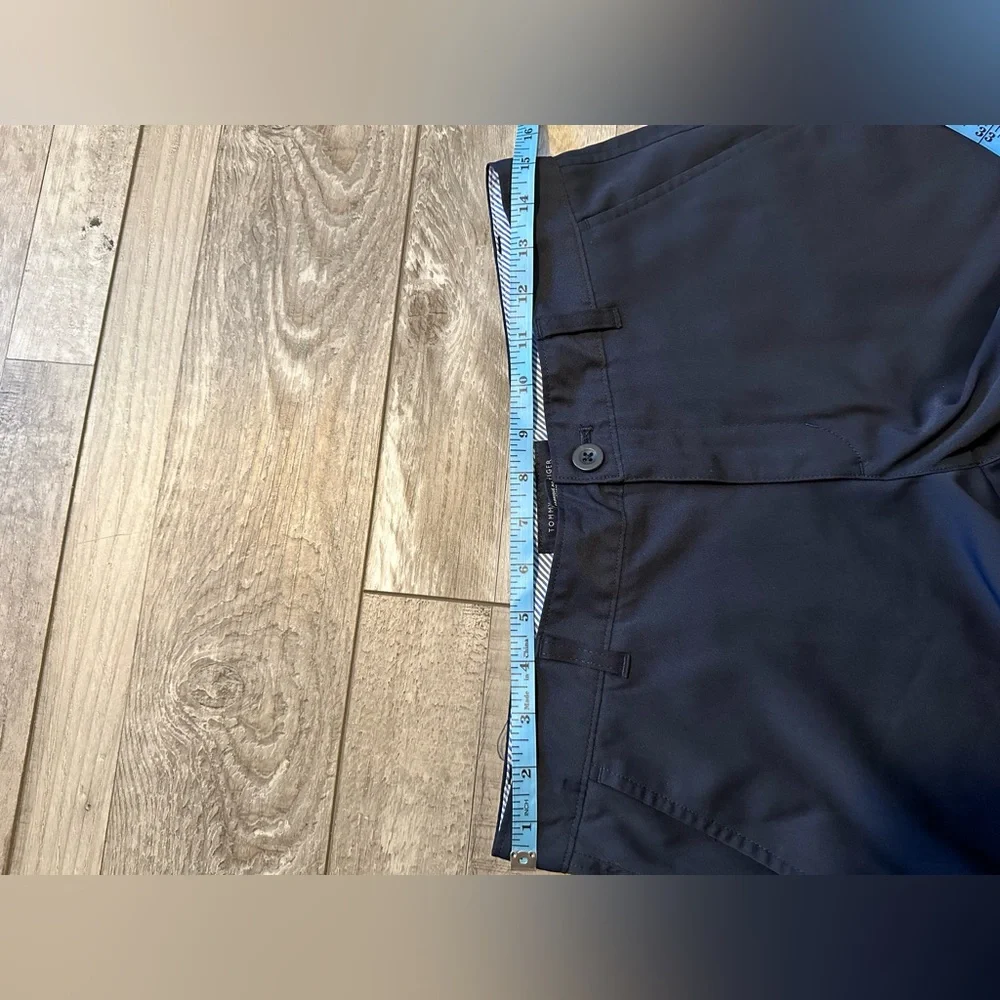 TOMMY HILFIGER Size 14‎ Boys Blue Zip Fly Pockets Husky Shorts